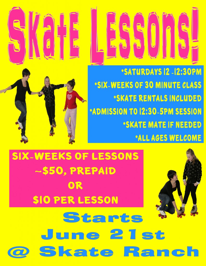 Skate Lessons This Summer